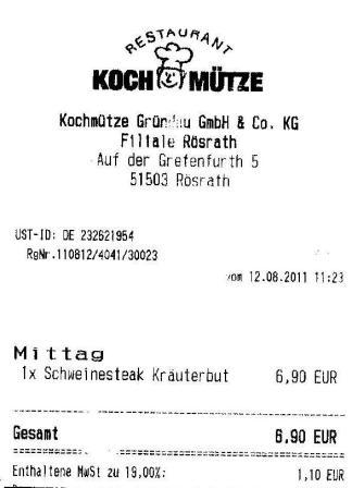 ngds Hffner Kochmtze Restaurant